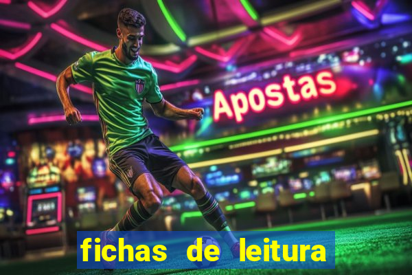fichas de leitura para alfabetizar